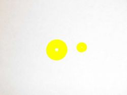 0.7mm (30mm background) anti marking illumination disk